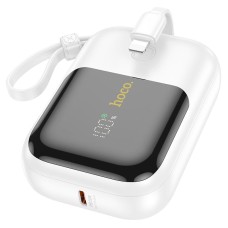 Повербанк портативний акумулятор Power Bank Hoco Q20 Fountain 22.5W 10000 mAh White