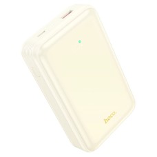 Повербанк портативний акумулятор Power Bank Hoco Q21A Great fully compatible 22.5W 20000 mAh milky white
