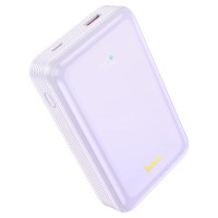 Повербанк портативний акумулятор Power Bank Hoco Q21A Great fully compatible 22.5W 20000 mAh Purple
