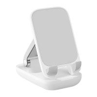 Підставка Тримач настільний Baseus Seashell Series Folding Phone Stand Moon White B10551500211-00