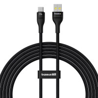 Кабель Baseus Flash 2 Charging Cable USB to Type-C 100W 5A 1m Cluster Black P10311804111-00