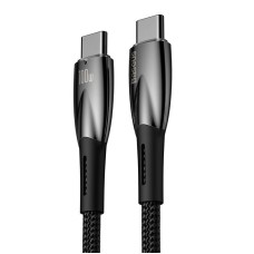 Кабель Baseus Glimmer Series Fast Charging Data Cable Type-C to Type-C 100W 5A 2m Black CADH000801