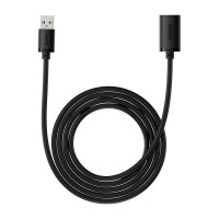 USB Подовжувач Baseus AirJoy Series USB3.0 Extension Cable 2m Cluster Black B00631103111-03