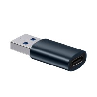 Перехідник Адаптер-перехідник Baseus Ingenuity Series Mini OTG Adaptor USB 3.1 to Type-C Blue ZJJQ000103