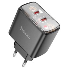 Мережевий зарядний пристрій Hoco CS43A Smart charger PD 45W Black