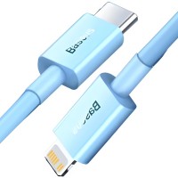PD кабель Baseus Superior Series Fast Charging Data Cable Type-C to iP Lightning PD 20W 1m Blue CAYS001903