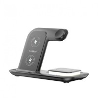 Бездротова зарядка Earldom ET-WC50 Wireless Charger 3 in 1 Black