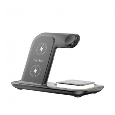 Бездротова зарядка Earldom ET-WC50 Wireless Charger 3 in 1 Black