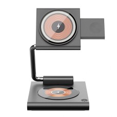 Бездротова зарядка WiWU GEEK Wi-W023 3 in 1 бездротовий зарядний пристрій