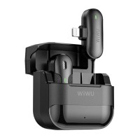 Бездротовий мікрофон для телефону Wiwu Wi-WM001 Lightning з кейсом заряджання