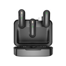Бездротовий мікрофон для телефону Wiwu Wi-WM002 Lightning з кейсом заряджання
