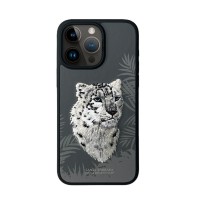 Чохол Santa Barbara Polo & Racquet Club SAVANNA iPhone 15 Pro Leopard Dark Gray
