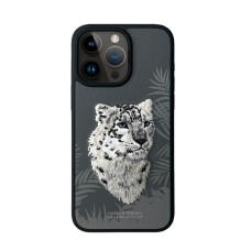 Чохол Santa Barbara Polo & Racquet Club SAVANNA iPhone 15 Pro Leopard Dark Gray