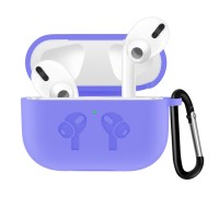 Чохол Airpods Pro 2 силіконовий LOGO 2в1(+ карабін) тех.пак Glycine