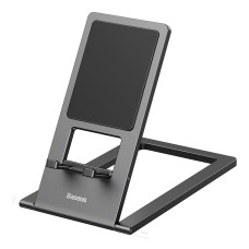 Підставка Baseus Foldable Metal Desktop Holder для телефонів та планшетів Gray (LUKP000013)