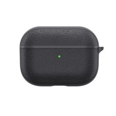 Чохол для AirPods 3 Wiwu Calfskin Genuine Leather black
