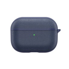 Чохол для AirPods 3 Wiwu Calfskin Genuine Leather Blue