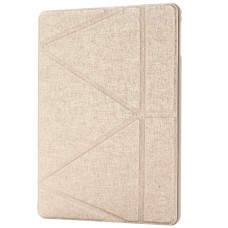 Чохол Logfer Origami Leather Embossing Case для iPad Air Gold