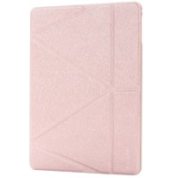 Чохол Logfer Origami Leather Embossing Case для iPad Air Rose gold