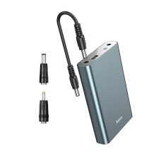 Повербанк портативний акумулятор Power bank Hoco J97 UPS multi-function 5V+12V 10000 mAh Grey
