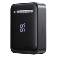 Пусковий зарядний пристрій бустер-компресор Baseus Super Energy 2in1 Jump Starter піковий 1000A 8000 mAh Black (CGCN000001)