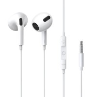 Дротові навушники Baseus H17 Encok lateral in-ear Wired Earphone 3.5mm White NGCR020002