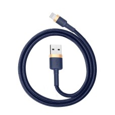 Usb кабель Baseus Cafule for Ligtning 2,4A/1m. Blue-gold (CALKLF-BV3)