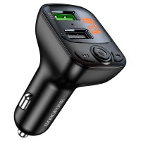 FM - трансмітер BOROFONE BC41 Eminency QC3.0 Black