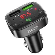 FM - трансмітер HOCO E59 Promise with Bluetooth 2USB 3.1A QC3.0 Black