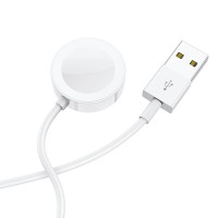 Безпровідний зарядний пристрій ЗУ BOROFONE BQ13 wireless charger for iWatch білий