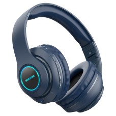 Бездротові Bluetooth навушники BOROFONE BO17 wireless headphones BT5.0 Blue