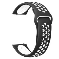 Ремінець універсальний Sport Nike 22mm Black / White