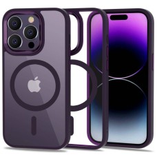 Чохол Color Clear Case with MagSafe iPhone 11 Deep Purple