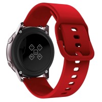 Ремінець універсальний Silicon Active 20mm Red