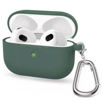 Чохол Airpods Pro 2 Case (Simple with carabine) Military Green