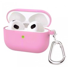 Чохол Airpods Pro 2 Case (Simple with carabine) Pink