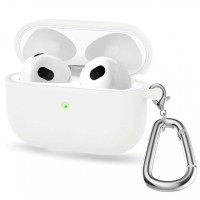 Чохол Airpods Pro 2 Case (Simple with carabine) Transparent