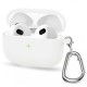 Чохол Airpods Pro 2 Case (Simple with carabine) Transparent