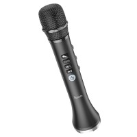 Портативна колонка-мікрофон HOCO BK9 Singing karaoke microphone BT 4.2 Black