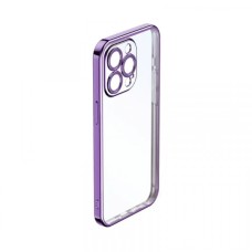Чохол iPhone 14 Pro Max Rock Electroplating Mate Full Camera Series Purple