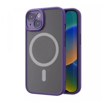 Чохол накладка Rock Guard Touch series MagSafe matte Full iPhone 14 Purple