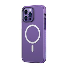 Чохол - накладка Rock Double-layer Armor Shield MagSafe Magnetic iPhone 14 Pro Max purple