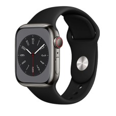 Ремінець для Apple Watch Silicone 38mm / 40mm / 41mm Sport Band Black