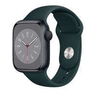 Ремінець для Apple Watch 38mm / 40mm / 41mm Sport Band Forest green