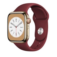 Ремінець для Apple Watch 38mm / 40mm / 41mm Sport Band Marsala