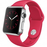 Ремінець для Apple Watch Silicone 38mm / 40mm / 41mm Sport Band Rose red