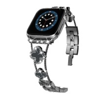 Ремінець для Apple Watch Four-leaf Clover Diamond 38mm/40mm/41mm Black