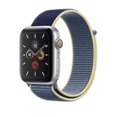 Ремінець для Apple Watch 38mm/40mm/41mm Nylon Sport Loop Alaskan Blue