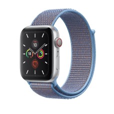 Ремінець для Apple Watch 38mm/40mm/41mm Nylon Sport Loop Cerulean