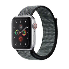 Ремінець для Apple Watch 38mm/40mm/41mm Nylon Sport Loop Indigo black